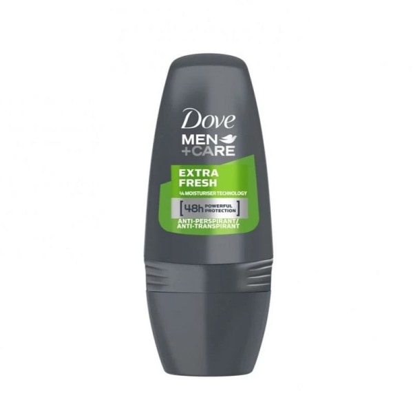 Dove Men Roll-On Antiperspirant Extra Fresh 50ml Transparent