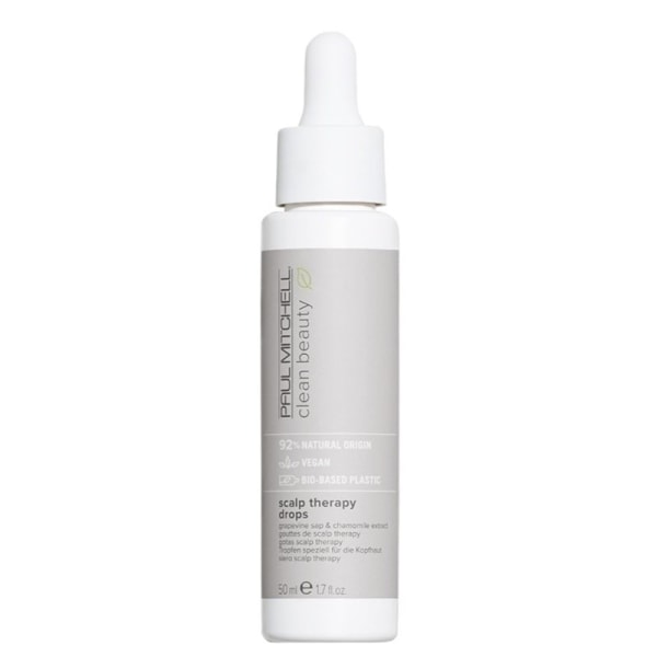 Paul Mitchell Clean Beauty Scalp Therapy Drops 50ml Transparent