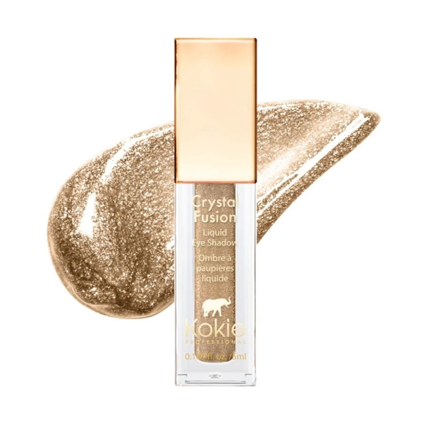 Kokie Crystal Fusion Liquid Eyeshadow - Celeste Guld