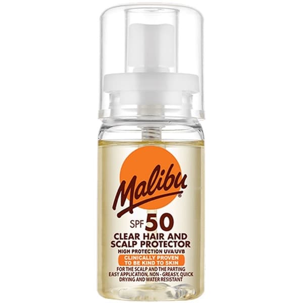 Malibu Clear Hair and Scalp Protector SPF50 100ml Vit