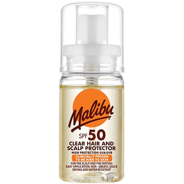Malibu Clear Hair and Scalp Protector SPF50 100ml White