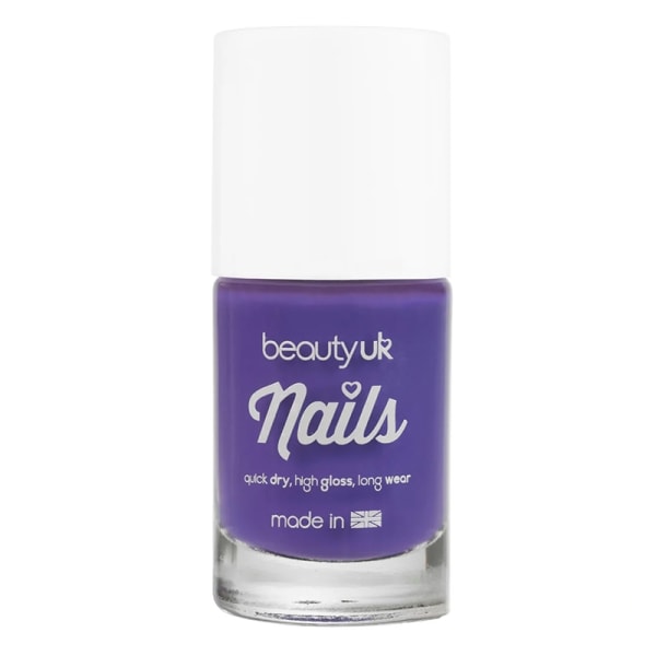 Beauty UK Nail Polish no.17 - Purple Pizazz Transparent