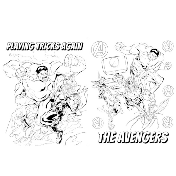 Marvel Thor Colouring Fun Multicolor