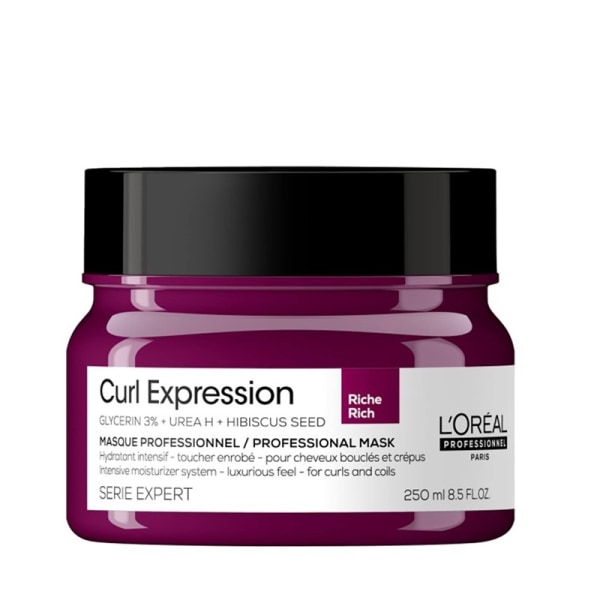 L'Oreal Professionnel Curl Expression Rich Hair Mask 250ml Transparent