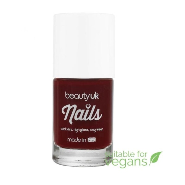 Beauty UK Nail Polish no.21 - Rouge Rendezvous Transparent