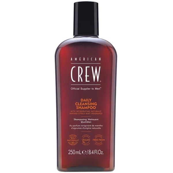American Crew Daily Cleansing Shampoo 250 ml Brown