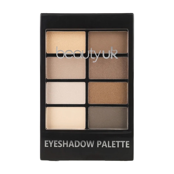 Beauty UK Eyeshadow Palette no.1 - Natural Beauty Transparent