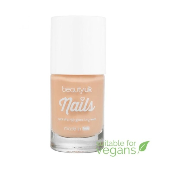 Beauty UK Nail Polish no.3 - Lets Hit The Peach Transparent