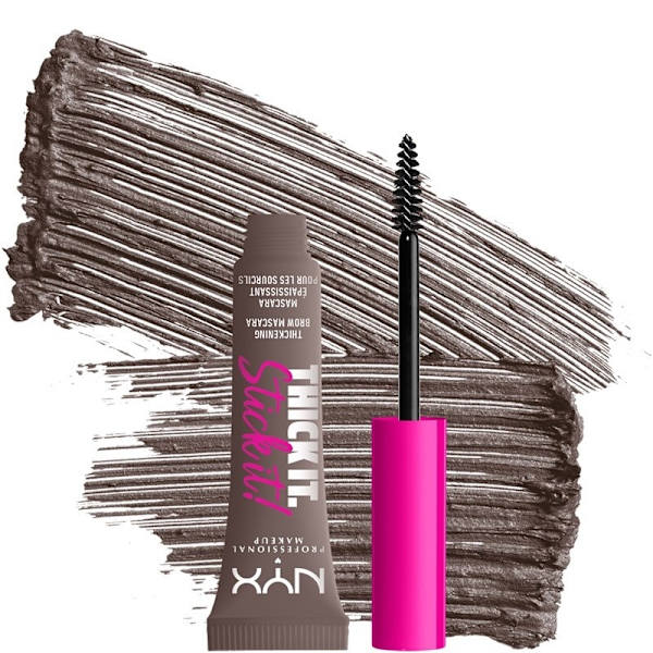 NYX PROF. MAKEUP  Thick it. Stick it! Brow Mascara - Cool Ash Brown Transparent