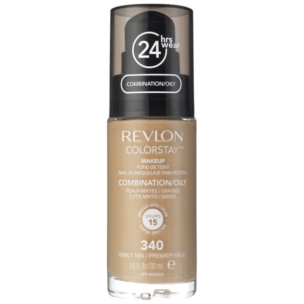 Revlon Colorstay Makeup Combination/Oily Skin - 340 Early Tan 30ml Transparent