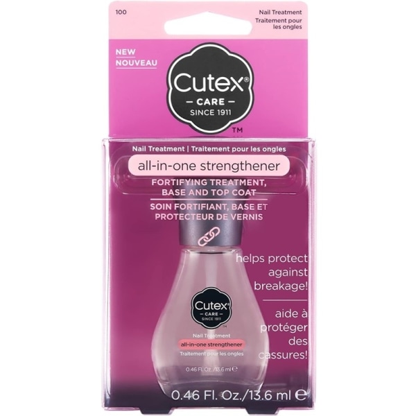 Cutex All-In-One Nail Polish Strengthener 13.6ml Transparent
