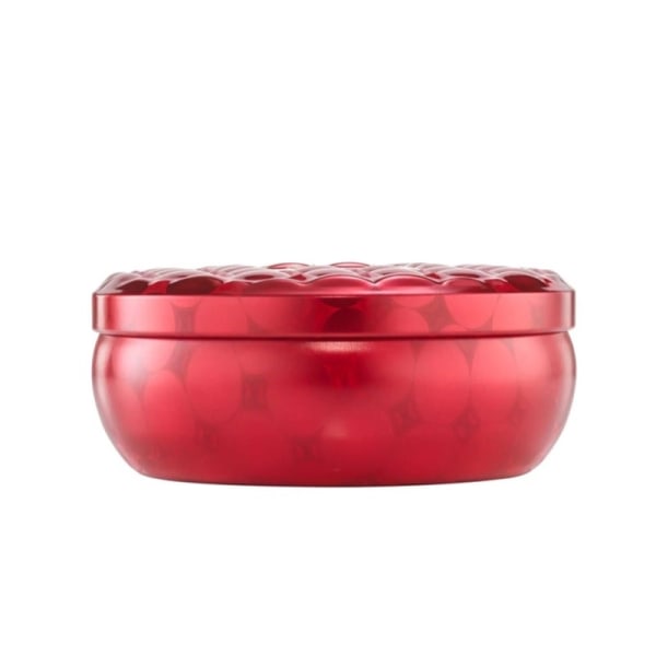 Voluspa 3-Wick Candle Decorative Tin Cherry Gloss 340g Red