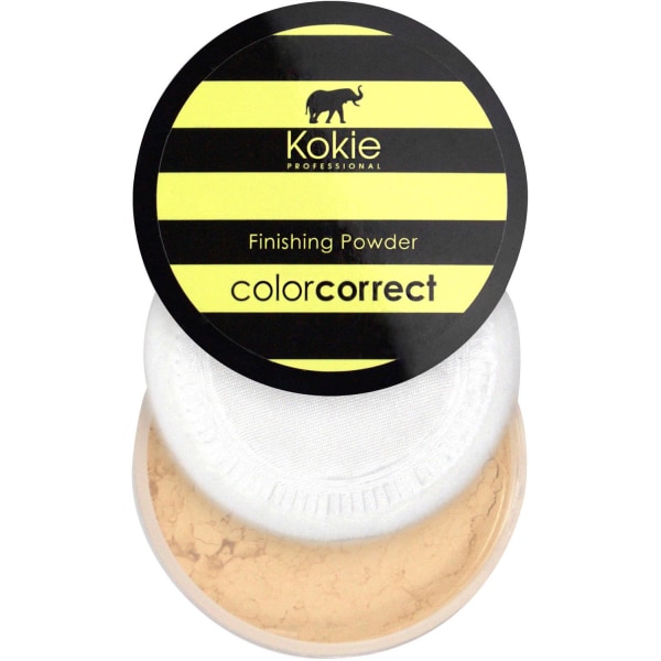 Kokie Color Correct Setting Powder - Yellow Darkness Correction Gul