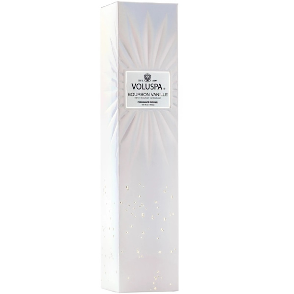 Voluspa Reed Diffuser Bourbon Vanille 192ml Transparent