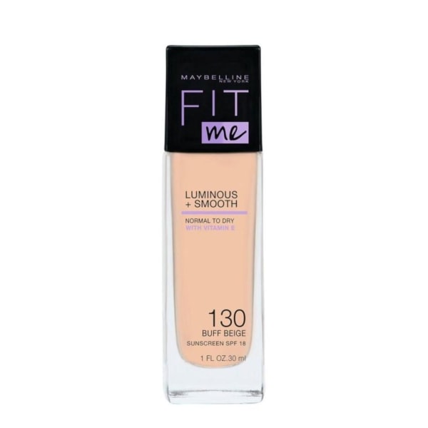Maybelline Fit Me Luminous + Smooth Foundation - 130 Buff Beige Beige