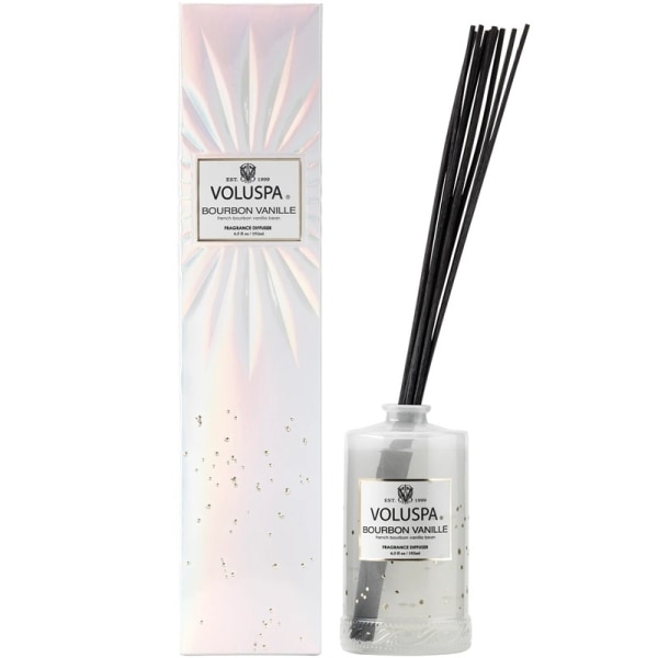 Voluspa Reed Diffuser Bourbon Vanille 192ml Transparent