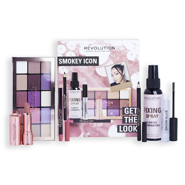 Makeup Revolution Get The Look Smokey Icon Gift Set Pink