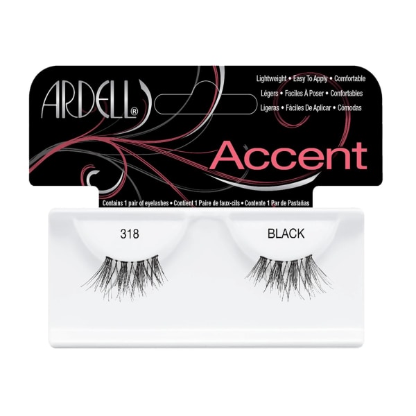 Ardell Accent Lashes 318 Black Black