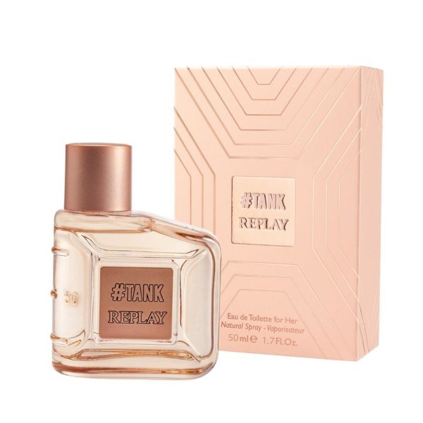 Replay # Tank For Her Edt 50ml Rosa
