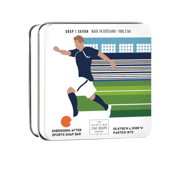 Scottish Fine Soaps Sports Soap Bar Football 100g Transparent