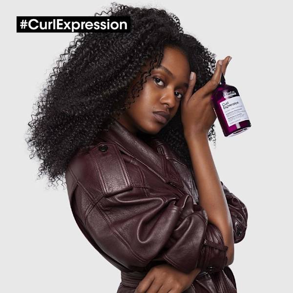 L'Oreal Professionnel Serie Expert Curl Expression Shampoo Anti-Buildup Cleansing Jelly 500ml Purple