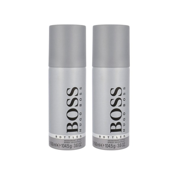 2-pack Hugo Boss Bottled Deo Spray 150ml Silver