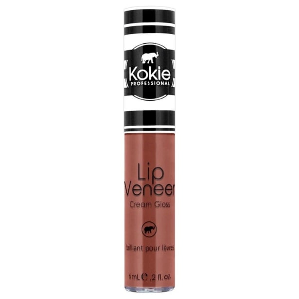 Kokie Lip Veneer Cream Lip Gloss - Unspoken Brown