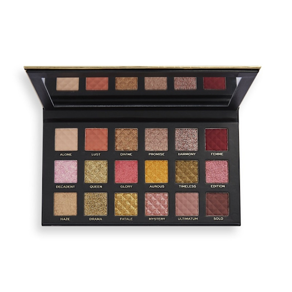 Makeup Revolution PRO Rockstar Shadow Palette Noir Edition Multicolor