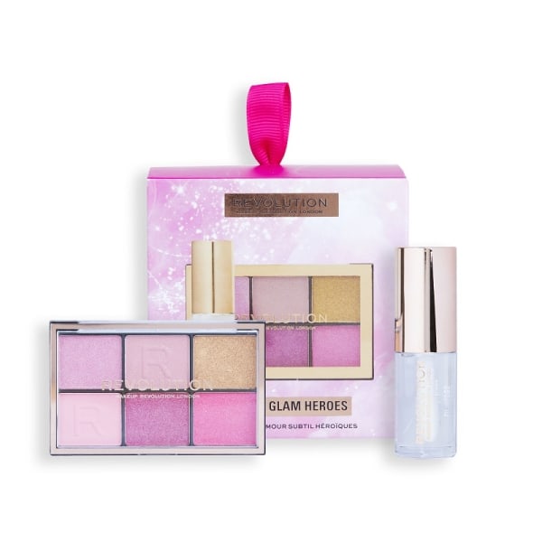 Makeup Revolution Mini Soft Glam Heroes Gift Set Pink