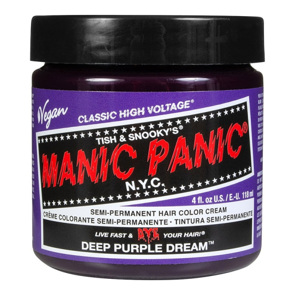 Manic Panic Classic Cream Deep Purple Dream Purple