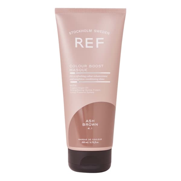 REF Colour Boost Masque Ash Brown 200ml White