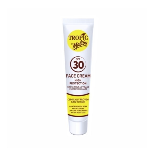 Malibu Tropic Facial lotion SPF30 40ml Transparent