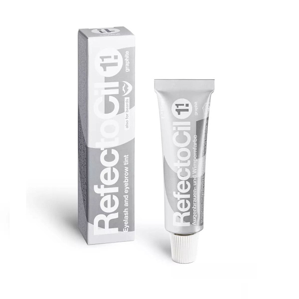 RefectoCil Eyelash and Eyebrow Tint Graphite No. 1.1 - 15ml Black