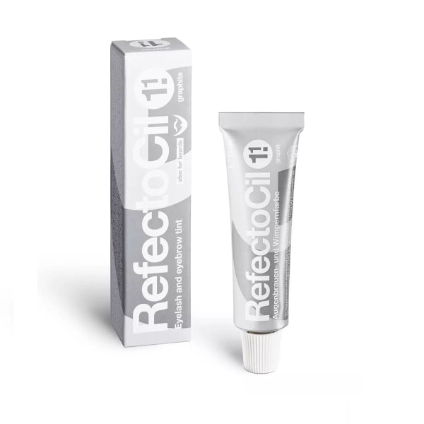 RefectoCil Eyelash and Eyebrow Tint Graphite No. 1.1 - 15ml Svart