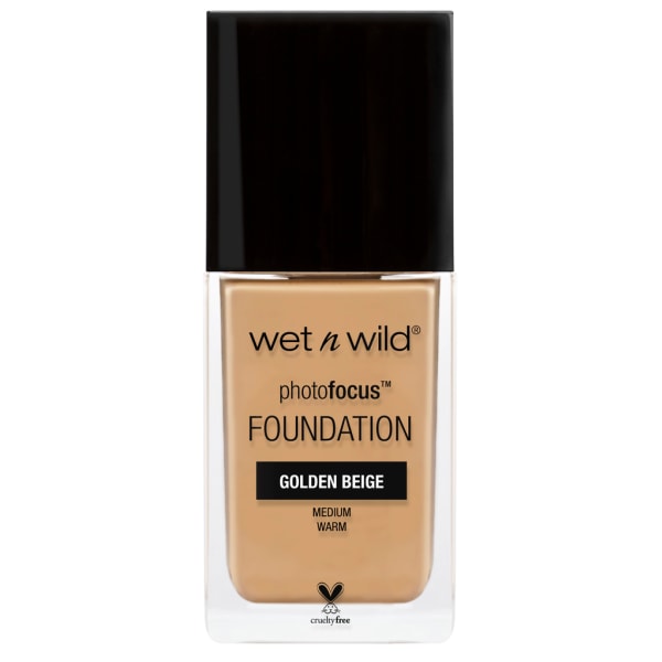 Wet n Wild Photo Focus Foundation Golden Beige 30ml Transparent