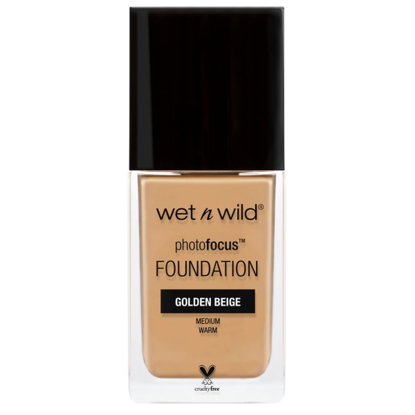 Wet n Wild Photo Focus Foundation Golden Beige 30ml Transparent