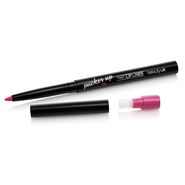 Beauty UK Pucker Up - Twist Lip Liner No.6 Purple Pleaser Transparent