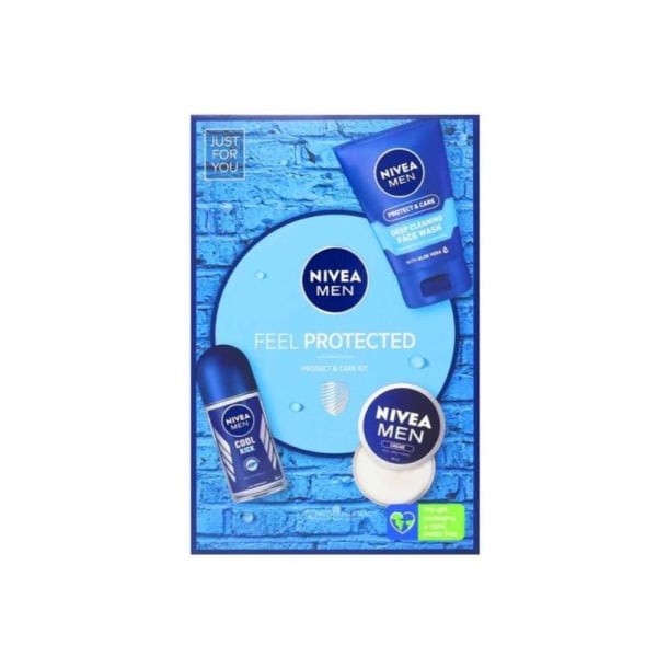 Nivea Men Protect And Care Gift Set 3 Pieces Transparent