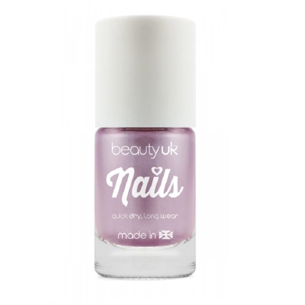 Beauty UK Candy Pearl Nail Polish - Lilac Transparent