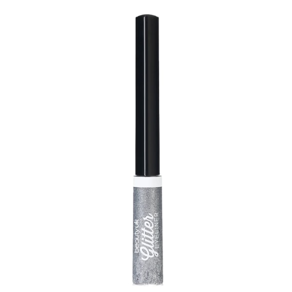 Beauty UK Glitter Eyeliner - Silver 5ml Silver