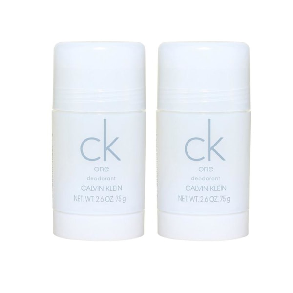 2-pack Calvin Klein CK One Deostick 75ml Transparent
