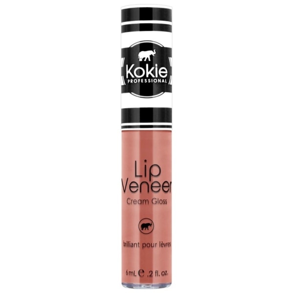 Kokie Lip Veneer Cream Lip Gloss - Bashful Brown