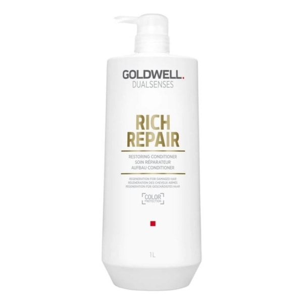 Goldwell Dualsenses Rich Repair Restoring Conditioner 1000ml Transparent