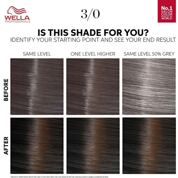 Wella Color Touch Pure Naturals 3/0 Dark Brown Brown