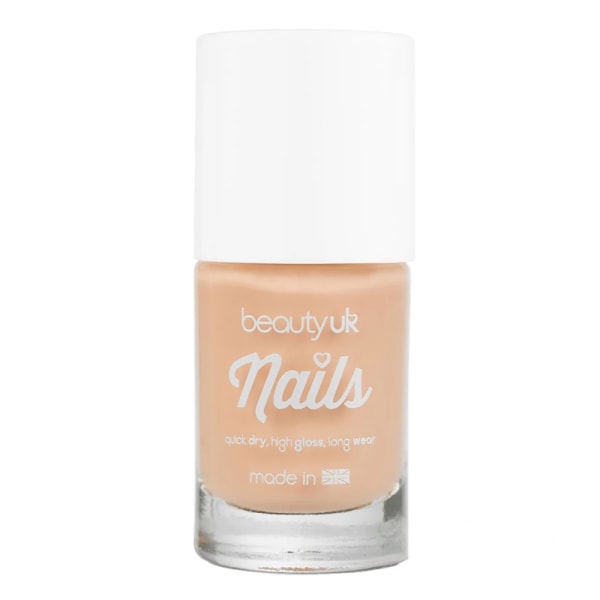 Beauty UK Nail Polish no.3 - Lets Hit The Peach Transparent