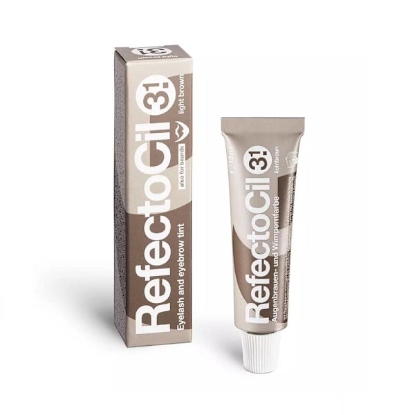 RefectoCil Eyelash and Eyebrow Tint Light Brown No. 3.1 - 15ml Brun