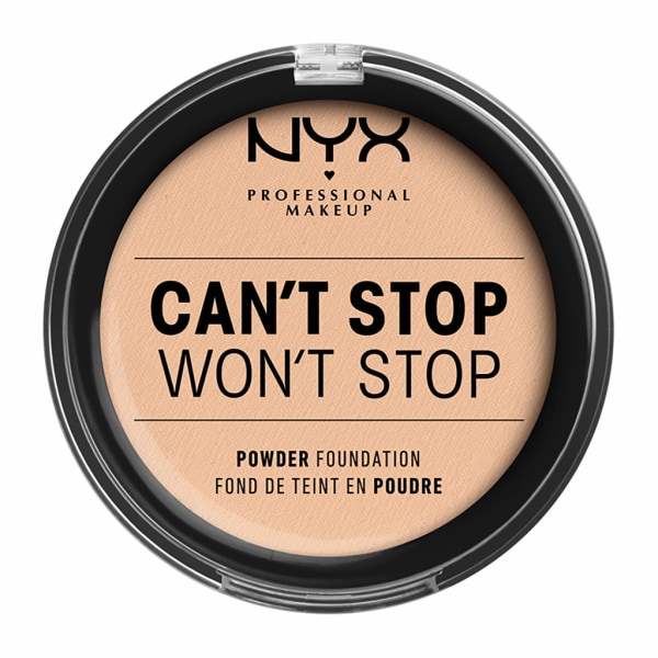NYX PROF. MAKEUP Can&#39;t Stop Won&#39;t Stop Powder Foundation - Vani Transparent