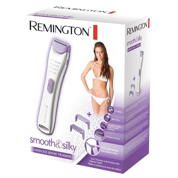 Remington SMOOTH & SILKY Cordless Bikini Trimmer Vit
