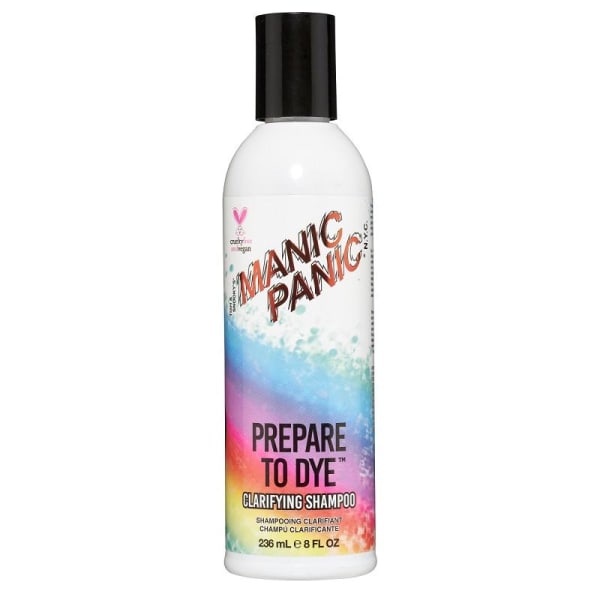 Manic Panic Prepare To Dye Pre Colour Clarifying Shampoo 236ml Transparent
