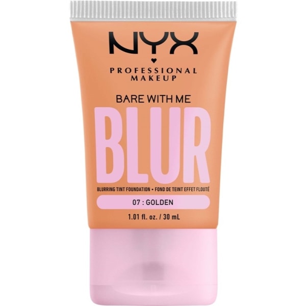 NYX PROF. MAKEUP Bare With Me Blur Tint Foundation 30ml 07 Golden Transparent